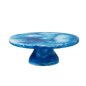 Vente chaude Résine Gâteau Stand Fabriqué À La Main Élégant Piédestal pour Gâteaux Support Décoratif Moderne Maison À Manger Élégant Pièce De Service - Product Image 2