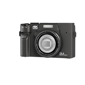 <span class=keywords><strong>Appareil</strong></span> <span class=keywords><strong>photo</strong></span> numérique avec zoom optique 12x, 4K, 75MP, écran UHD 3.0, WiFi, application, 31 filtres, mode beauté, <span class=keywords><strong>macro</strong></span> pour Windows/Mac - Product Image 6