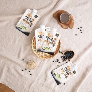 [Samjin Food] Poudre de graines de haricots noirs séchés à faible activité hydrique 0.6, Poudre de céréales mélangées aux haricots noirs, au lait, au blé et aux cacahuètes - Product Image 3