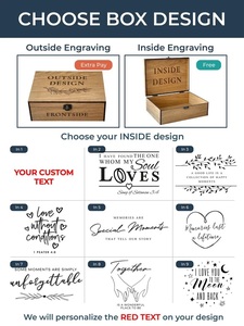 Personalized Memory Wooden Welcome Sign Embossed Design Durable Eco-Friendly Valentine's Day Wedding <b>Engagement</b> Gift for Him Her - Product Image 5
