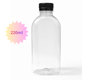 Premium Eco-Friendly 220ml Reusable PET Bottle Food-Safe Leak-Proof Plastic - Product Image 1