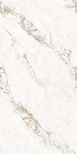 Azulejos de Porcelana Brillante de Lujo de 600x1200 mm, Efecto Mármol, Pulidos, Antideslizantes, Aislantes del Calor, para Pisos y Paredes, para Casas y Villas Modernas - Product Image 5