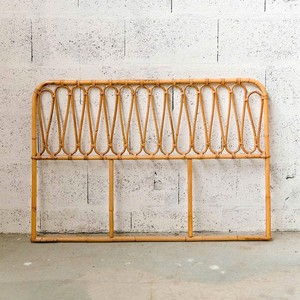 Cabecero de cama de ratán con diseño floral, cabecero natural, elementos decorativos esenciales para el dormitorio infantil - Product Image 2