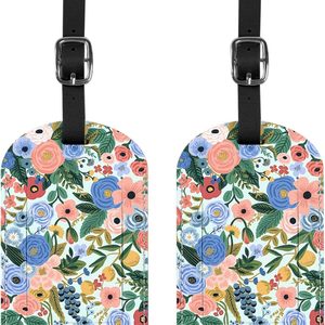 Étiquettes de bagages de voyage personnalisées en cuir PU avec coutures de précision, style pochette, porte-cartes d'embarquement - Product Image 1