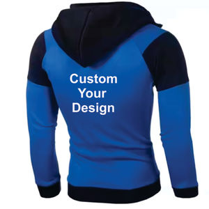 Ensemble de survêtement d'hiver en polyester/coton de haute qualité personnalisé Black Land Industries Heavyweight 380g Streetwear pour hommes - Product Image 4