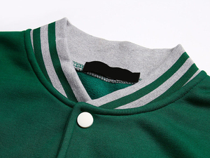 Veste varsity homme à prix ajustable, anti-plis, qualité supérieure, légère, entièrement personnalisable. - Product Image 3
