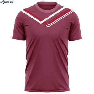 Wholesale Sublimation T Shirt Custom Printed Graphic Tee Quick Dry Sports Wear - Product Image 3