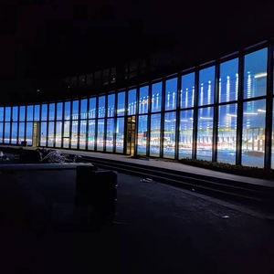 İngiltere'de p3.91 açık bina aydınlatması duvar LED ekran 3D şeffaf programlanabilir LED ekran açık - Product Image 2