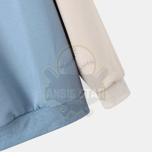 Sudadera con Capucha para Hombre, Diseño Color Block, Corte Holgado, Felpa Francesa de Algodón, Estilo Casual, para Otoño - Product Image 4