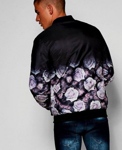 Blouson Bomber Unisexe en Satin Personnalisé avec Broderie Sportive sur le Devant, Respirant et Écologique pour le Printemps - Product Image 2