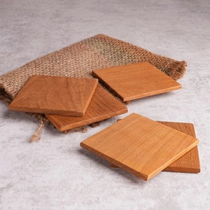 Posavasos de madera de último diseño con soporte para posavasos, calidad superior a un precio aceptable. - Product Image 2