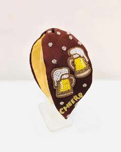 Nouvelle collection de bandeaux pour cheveux faits main, brodés et ornés de perles, pour les fêtes, les cadeaux, personnalisables, élégants, accessoires pour cheveux. - Product Image 2