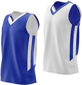 Camisetas de Baloncesto Personalizadas 2026 al por Mayor, Uniformes Deportivos Lisos para Hombre y Mujer, Impresión por Transferencia de Calor, Transpirables, 100% - Product Image 5