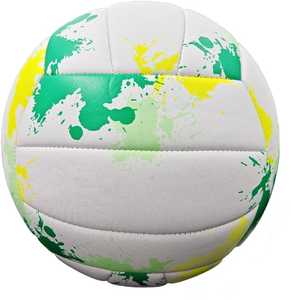 Balón de Voleibol de Primera Calidad, Cuero Compuesto, Agarre Suave, Diseño Duradero, Perfecto para Torneos y Prácticas - Product Image 2