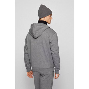 ODM/OEM Wholesale Custom Men's Winter <b>Zip</b>-<b>Up</b> Hoodie Heavyweight Cotton Fleece Solid Color Men's Lightweight <b>Zip</b> Hoodie - Product Image 2