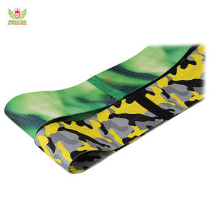 Ensemble de bandes de résistance pour l'entraînement des hanches des femmes, bande de résistance circulaire large antidérapante pour les fessiers, entraînement à domicile, polyester haute résistance - Product Image 1