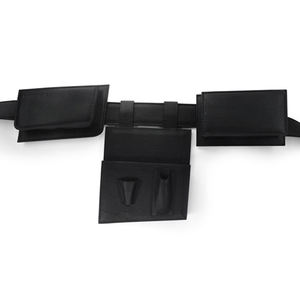 Système de ceinture en cuir de qualité supérieure avec poche pour barre de pédicure |   Organisateur en cuir de vache véritable |   Taille compacte - Product Image 2