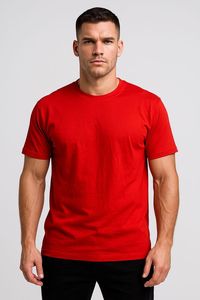 T-shirt sans manches en coton uni pour homme, coupe classique, col rond, décontracté, tissé, style vintage, séchage rapide, design vierge, 220g, marque personnalisable - Product Image 5