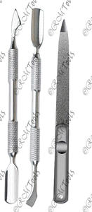 ชุดทำเล็บสแตนเลสสีเขียว 7 ชิ้น พร้อมกล่อง/กระเป๋า/ซองบรรจุภัณฑ์ สำหรับมืออาชีพ ตัดเล็บ ตะไบเล็บ และที่ตัดหนังกำพร้า - Product Image 3