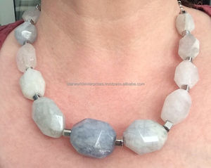 Collares de resina de joyería de moda de suministro directo de fábrica con juego de aretes para ocasiones de boda y fiesta a precio de exportación - Product Image 2