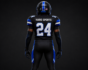 Tenue de sport personnalisée, ensemble d'uniformes de football américain, design personnalisé – Impression par sublimation de haute qualité |   Fournisseur en gros OEM - Product Image 2