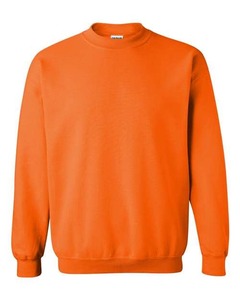 Sweat-shirt à col rond rouge personnalisé pour homme, unisexe, à manches longues, en molleton, vêtements de sport décontractés, vente en gros - Product Image 1