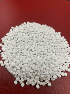 White CaCO3 <b>Plastic</b> <b>Masterbatch</b> Granules Injection Molding Grade General Purpose High Temperature Resistance EVOPLAS VIETNAM - Product Image 6