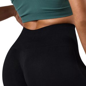 Legging noir léger pour femme, taille haute, extensible, doux au toucher, pour fitness, yoga, entraînement, tenue de sport, confort quotidien - Product Image 6