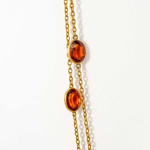 Elegante Collar de Cadena de 36 Pulgadas con Diamante Cultivado en Laboratorio de Corte Radiante y Engaste de Oro Rosa de 14K, Certificado IGI, Joyería Fina de Lujo para Mujer - Product Image 3