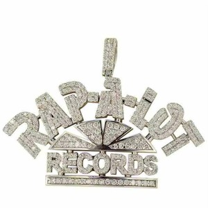 Iced Out VVS Moissanite Letter <b>Pendant</b> Hip Hop Theme Charms Custom Name Letter Drop <b>Pendant</b> 925 <b>Silver</b> <b>Initial</b> Letter <b>Pendant</b> - Product Image 6