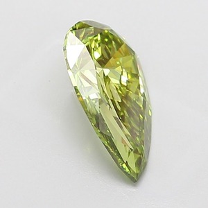 Diamant de laboratoire vert vif fantaisie VS1 de 3,04 ct en forme de poire - Product Image 4