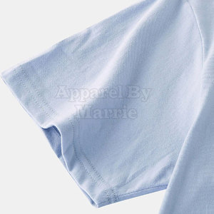 เสื้อยืดคอตตอนผู้ชาย แขนสั้น คอกลม แบบพื้นฐาน สวมใส่สบาย เหมาะสำหรับขายส่ง - Product Image 4