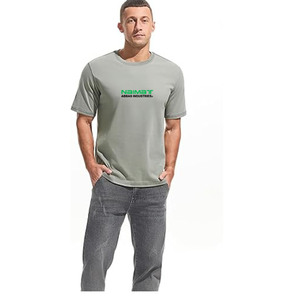 Mens Slim Fit Black T Shirt Drop Shoulder Cotton Tee Casual Summer Wear Minimalist Streetwear Knitted - Product Image 1