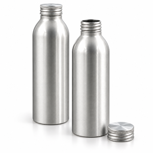 Botellas de aluminio para jugo con marca personalizada y tapas de rosca para envasado de bebidas - Product Image 3