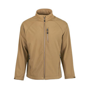 Warm Jacket Wholesale Men's Custom Softshell Jacket Warm Windproof Jackets Zipper Style <b>Work</b> Wear - Product Image 3