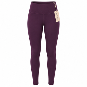 Conjunto Deportivo de Cintura Alta con Control de Abdomen, Leggings Ligeros de Pierna Ancha y Sujetador Deportivo Sexy Frontal - Precio Mayorista - Product Image 1