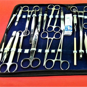 ชุดเครื่องมือผ่าตัดสัตว์ 157 ชิ้น ของ Azicon สำหรับคลินิกสัตว์ ชุดเครื่องมือผ่าตัดสัตว์เลี้ยงสำหรับทำหมันและผ่าตัดสัตว์ขนาดใหญ่ - Product Image 2