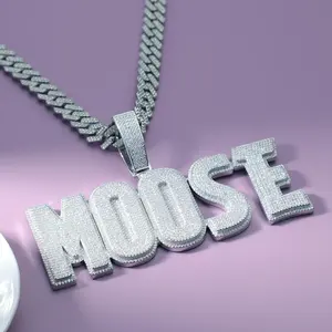 Collar con Colgante de Diamantes de Lujo para Mujer y Hombre, Uso Diario, Joyería para Bodas y Regalos, Disponible a Precio de Mayoreo - Product Image 6