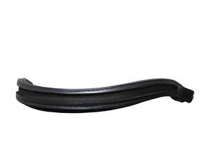 Brida Anatómica Inglesa de Cuero Negro Acolchado Premium FAB International, Cómoda y Duradera para Entrenamiento y Exhibición - Product Image 1