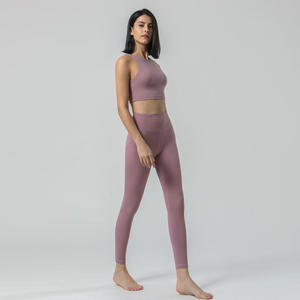 Conjunto Deportivo de 2 Piezas para Mujer, Ropa de Yoga, Leggings y Sujetador Deportivo, Transpirable, Cómodo, Ropa de Gimnasio, Venta al Por Mayor - Product Image 6