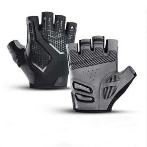 Gants de cyclisme VTT et vélo de route avec coussinet en gel, gants de sport respirants, protège-poignets, gants de vélo demi-doigts - Product Image 2