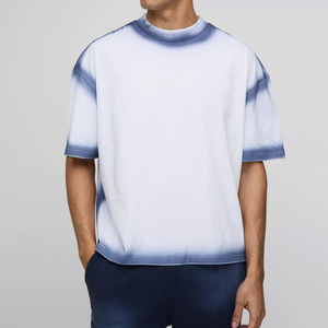 T-shirt Homme Luxe Confortable à Manches Courtes Style Streetwear Nouvelle Collection Col Rond Imprimé Personnalisé Coupe Oversize - Product Image 2