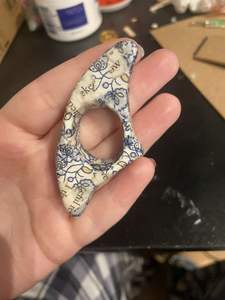 Custom Resin <b>Book</b> Page Holder Thumb Reader | Lightweight Finger Reading Accessory for <b>Books</b> - Product Image 2