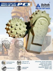 Broca de perforación india para roca dura con broca de rodillos, broca de núcleo redonda a buen precio - Product Image 2