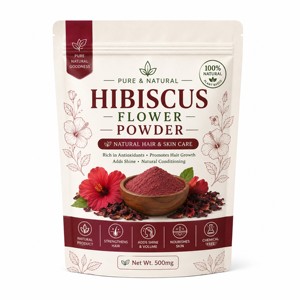 ผงดอกชบาพรีเมียม ผงบำรุงเส้นผมจากธรรมชาติ Hibiscus rosa-sinensis สำหรับผมแข็งแรงขึ้น บำรุงหนังศีรษะ และบำรุงเส้นผม - Product Image 1