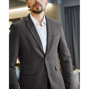 Costume de mariage de luxe sur mesure pour homme, blazer croisé anti-plis de haute qualité, uniforme d'hôtel, avec logo personnalisé - Product Image 4