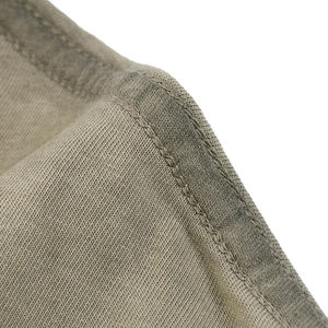 เสื้อยืดโอเวอร์ไซส์ 100% ผ้าฝ้าย แขนสั้น ซักแบบ Stone Washed ทรงไหล่ตก คอกลม พร้อมโลโก้ พิมพ์ลายแบบ DTG DTF ตามสั่ง - Product Image 3