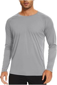 Camiseta Deportiva de Poliéster para Hombre, Nueva Tendencia, Protección UV, Protección Solar, Flexible, Elástica en Cuatro Direcciones, para Senderismo y Gimnasio - Product Image 2