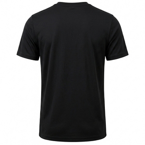 T-shirt de pickleball personnalisé pour homme, coupe classique, col rond, manches raglan, jersey en coton tissé, haute extensibilité, motif imprimé numérique avec lettres - Product Image 3