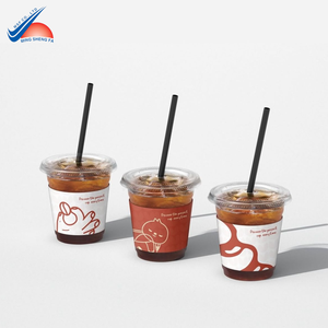 ปลอกแก้วพิมพ์โลโก้สำหรับร้านชานมไข่มุกและร้านกาแฟ - Product Image 3